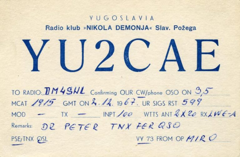 Read more about the article Hinweise zum QSL-Versand