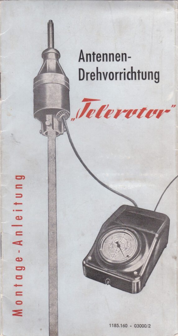 Telerotor mit Bedienteil